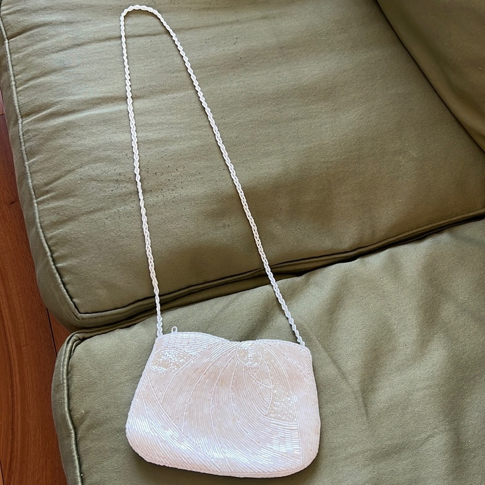 Beaded hand bag